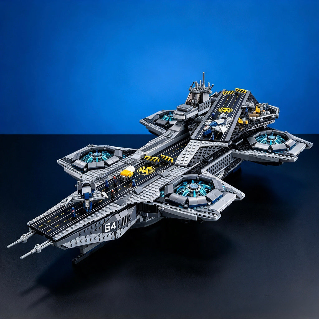 BBH The S.H.I.E.L.D. (2015) Helicarrier Building Blocks Set – 2996 PCS – product image 2 | Build Blox Hub