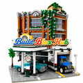 BBH Corner Garage Modular Building Blocks 2569pcs