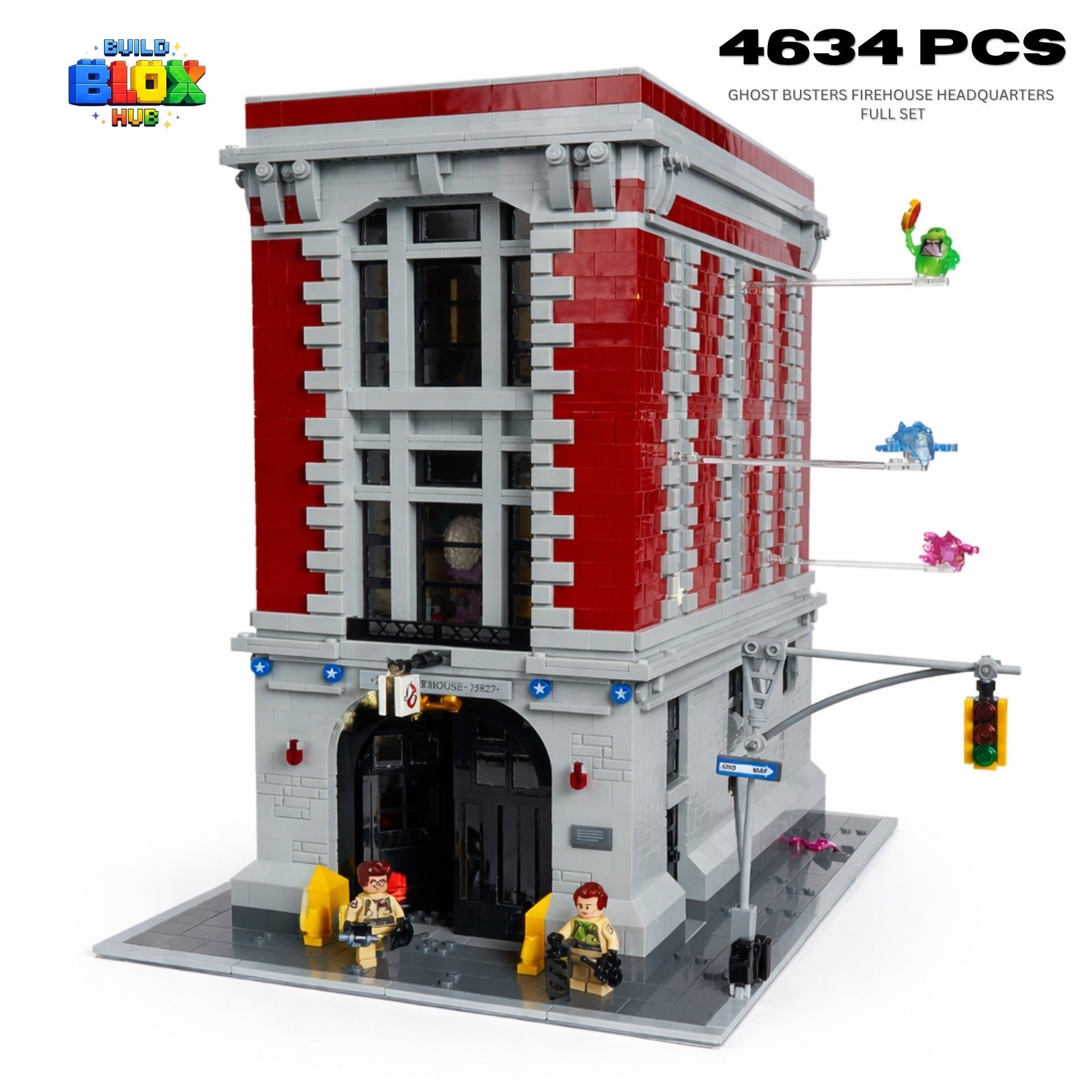 Ghostbusters Firehouse Headquarters Building Block Set – 4634 Pieces