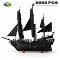 Black Pearl Pirate Ship Building Block Set – 2862 Pieces