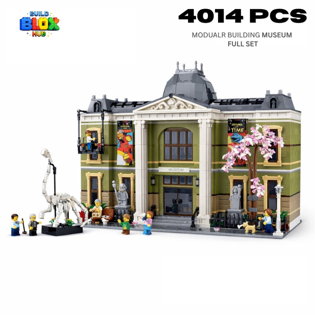 Natural History Museum Building Block Set – 4014 Pieces