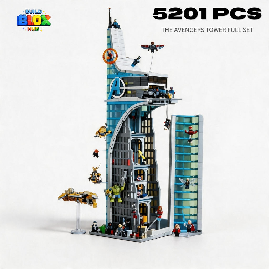 Avengers Tower Building Block Set – 5201 Pieces