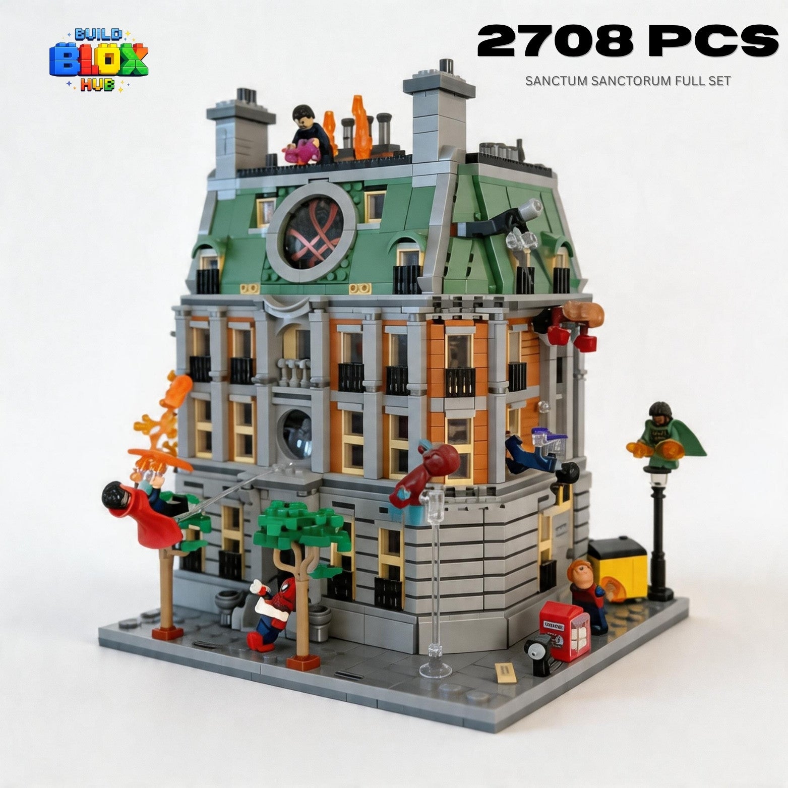 Sanctum Sanctorum Building Block Set – 2708 Pieces