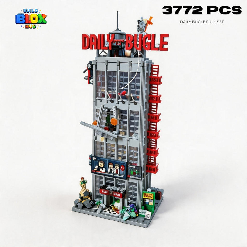 Daily Bugle Building Block Set – 3772 Pieces