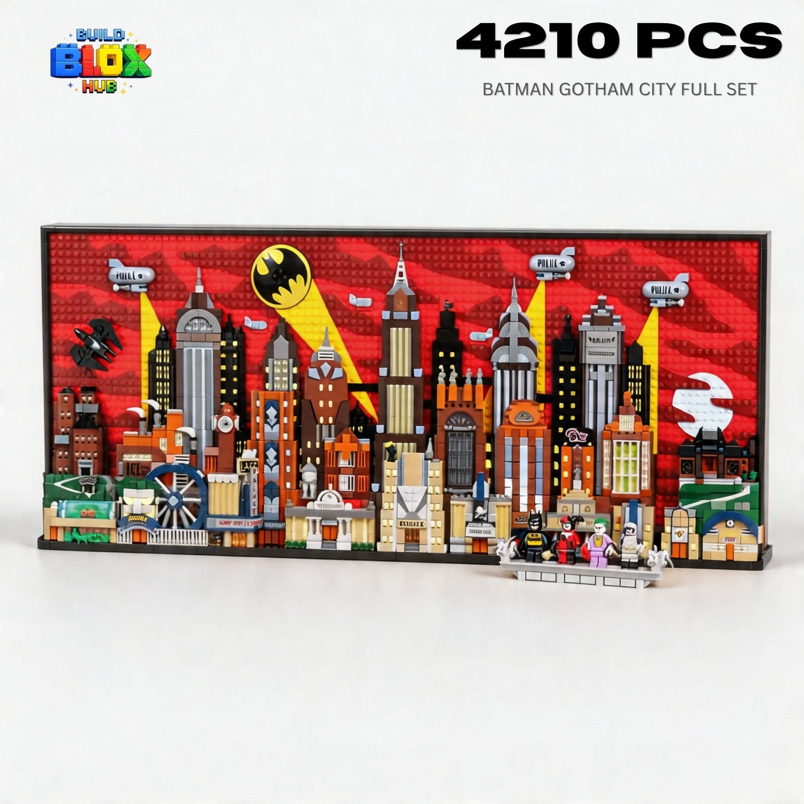 Batman: The Animated Series Gotham City Building Block Set – 4210 Pieces
