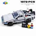Back to the Future Time Machine (DMC DeLorean) Building Block Set – 1872 Pieces