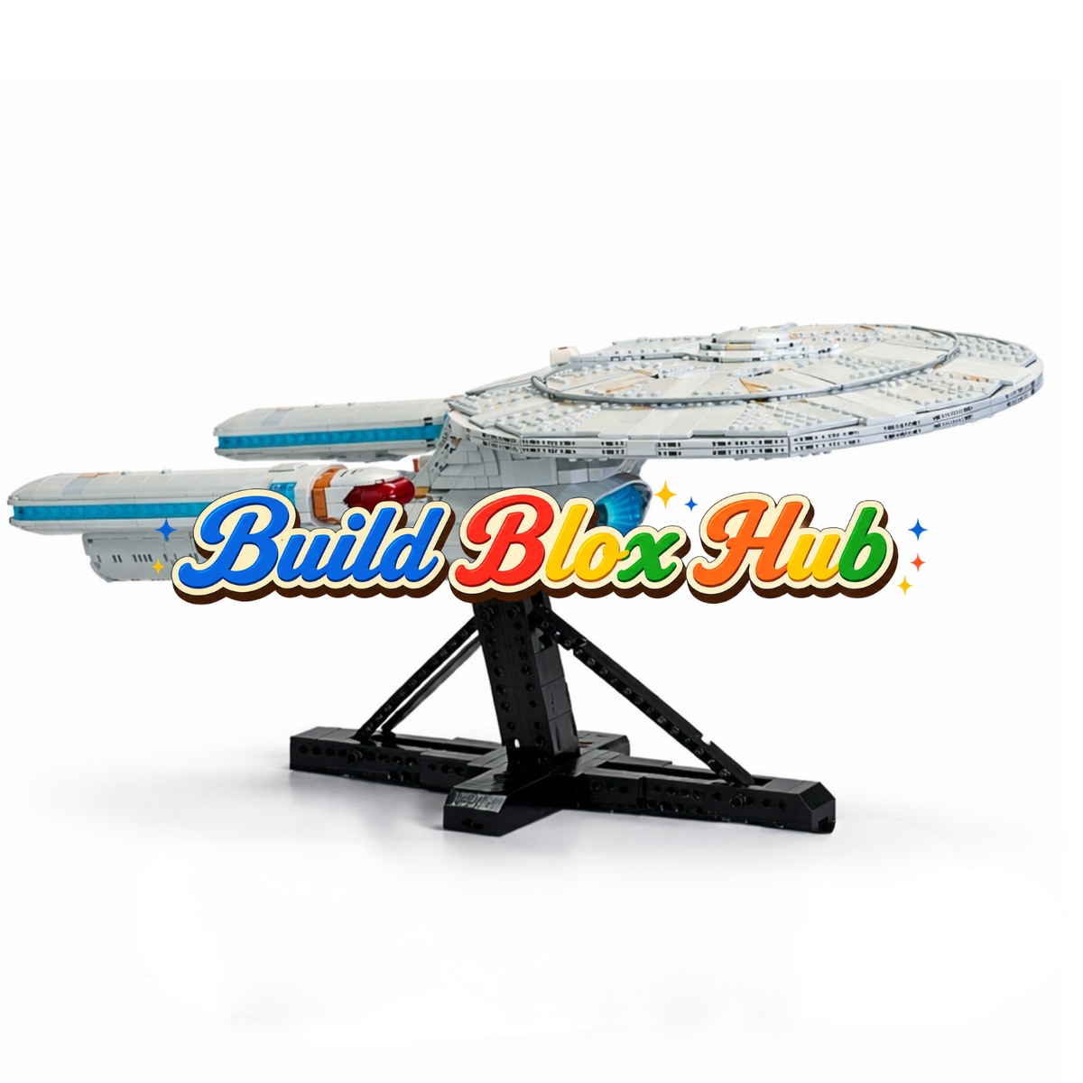 BBH Star Trek USS Enterprise NCC-1701 Building Blocks 3600pcs