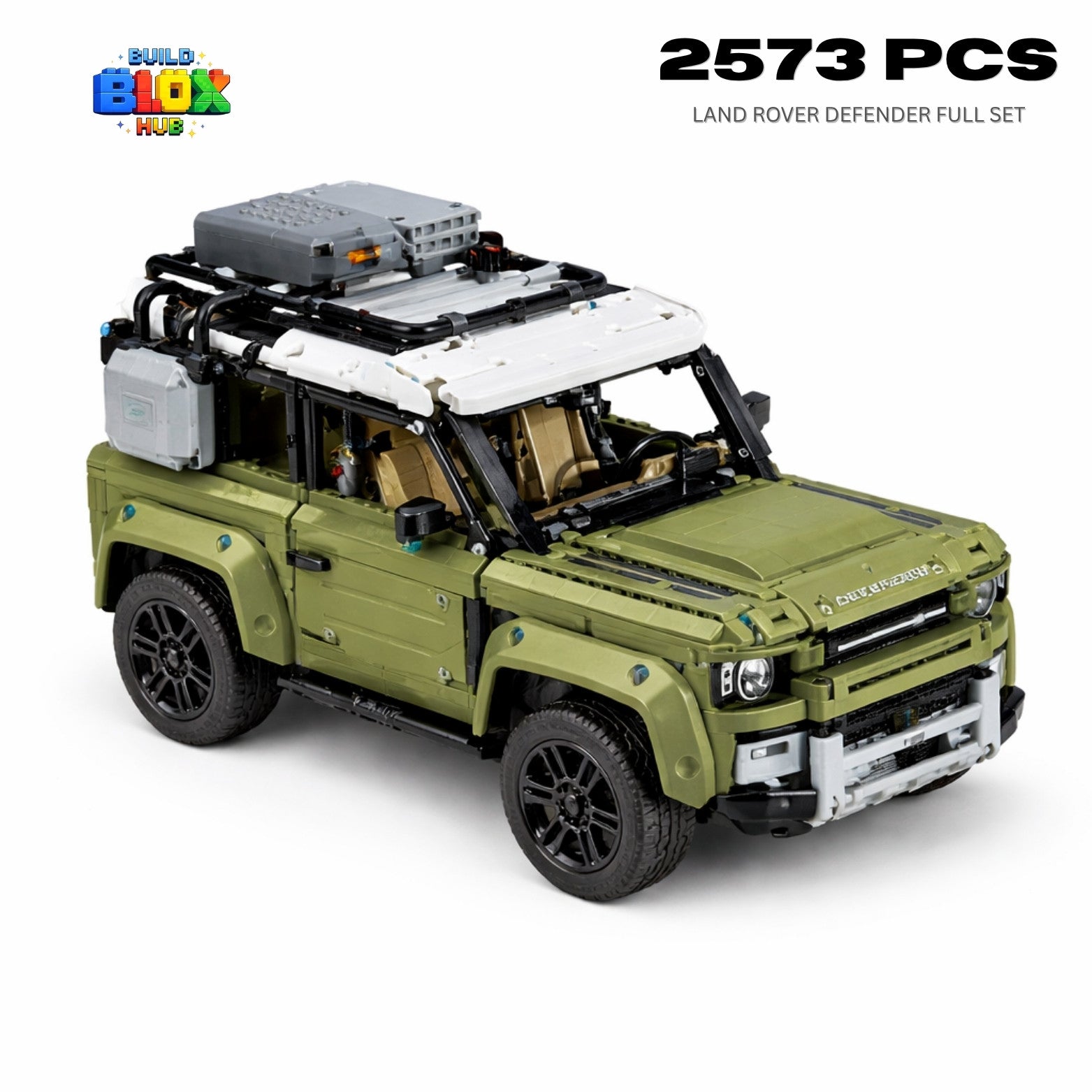 Land Rover Defender Building Block Set – 2573 Pieces