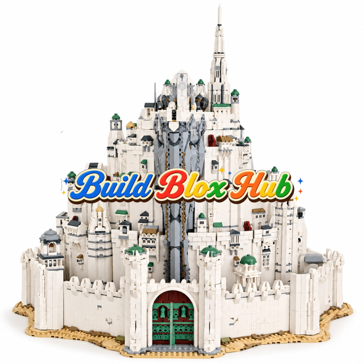 BBH The Lord of the Rings Minas Tirith Building Blocks 8278pcs
