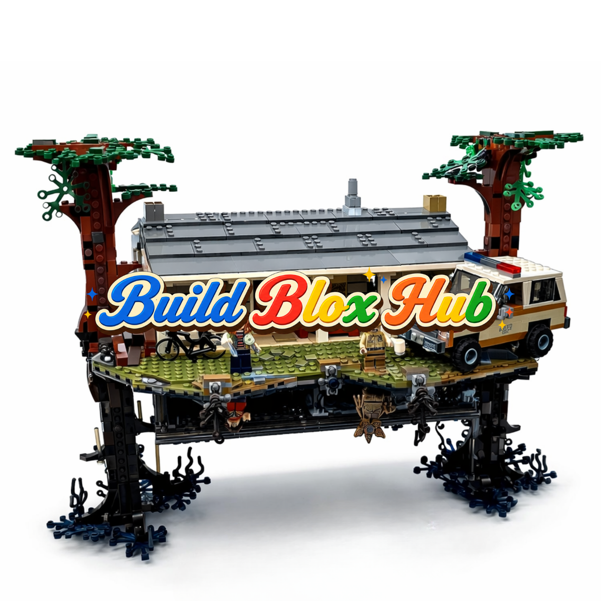 BBH The Upside Down House Building Blocks 2287pcs