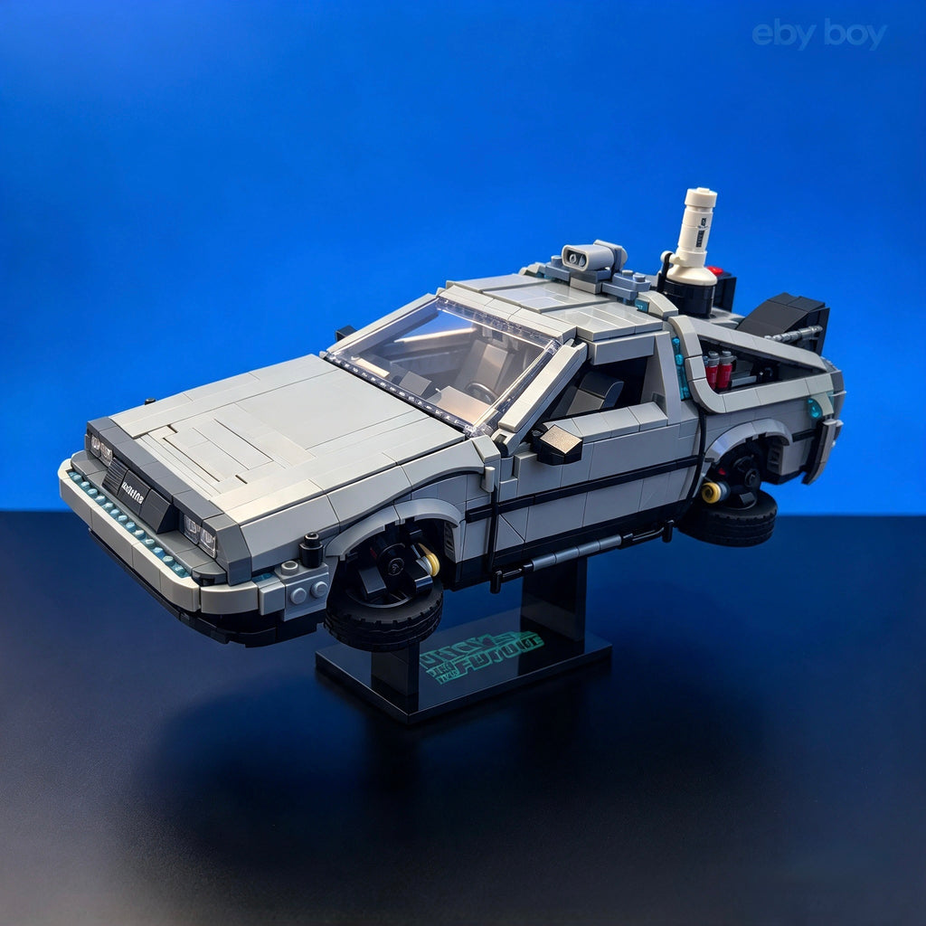 BBH Back to the Future Time Machine Building Blocks Set – 1872 PCS – product image 2 | Build Blox Hub