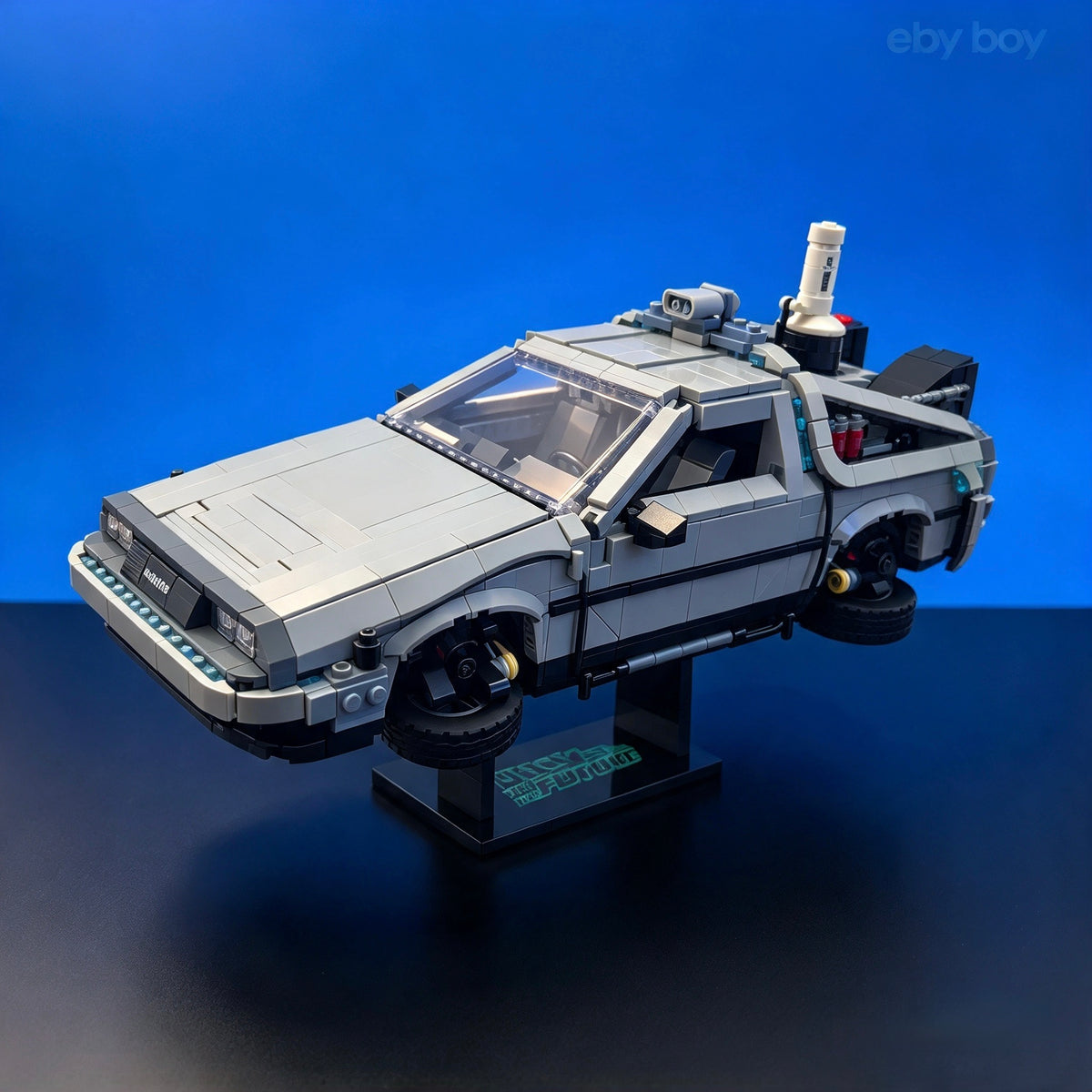 BBH Back to the Future Time Machine Building Blocks Set – 1872 PCS – product image 2 | Build Blox Hub