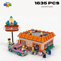 Krusty Burger Building Block Set – 1635 Pieces