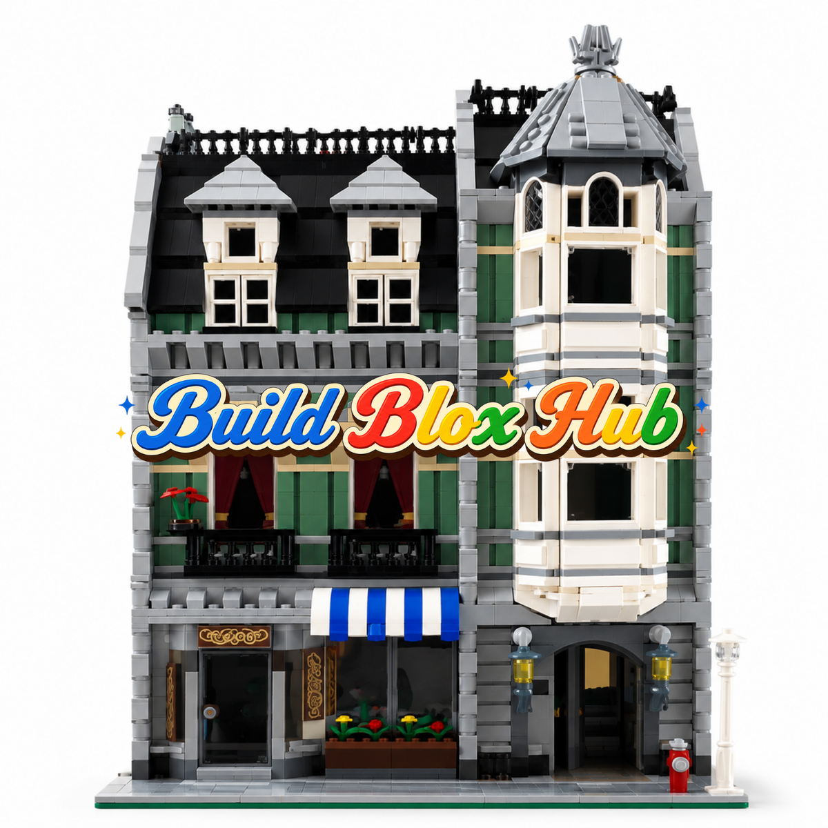 BBH Green Grocer Modular Building Blocks 2352pcs