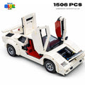 Lamborghini Countach Building Block Set – 1506 Pieces