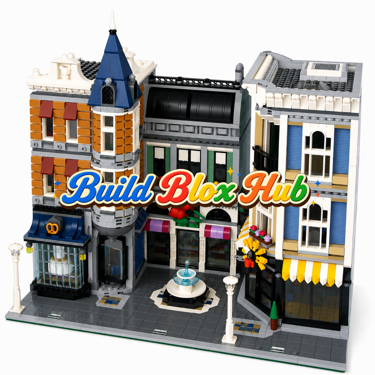 BBH Assembly Square Modular Building Blocks 4002pcs