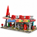BBH Fallout Red Rocket Truck Stop Building Blocks 2221pcs