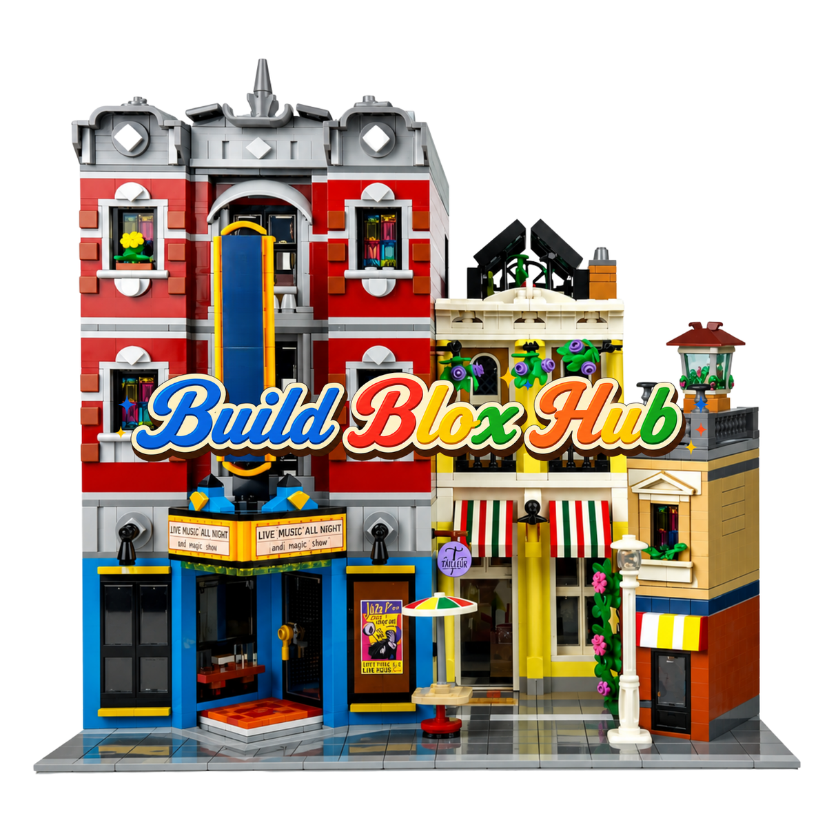 BBH Jazz Club Modular Building Blocks 2899pcs