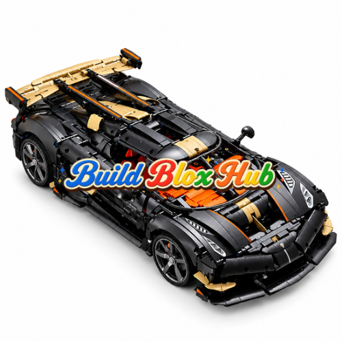 BBH Koenigsegg Sadair's Spear Megacar Building Blocks 4104pcs