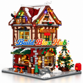 BBH Christmas Pub Building Blocks 2142pcs LB15014