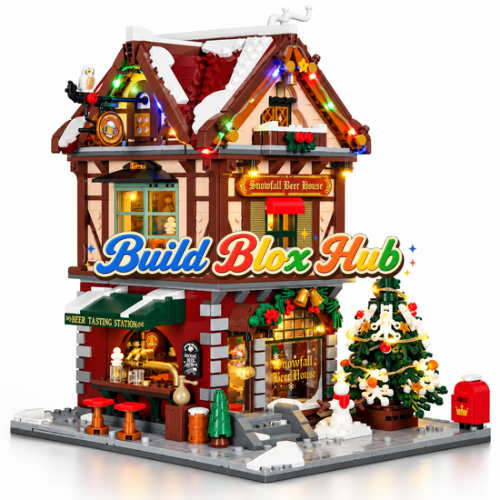BBH Christmas Pub Building Blocks 2142pcs LB15014