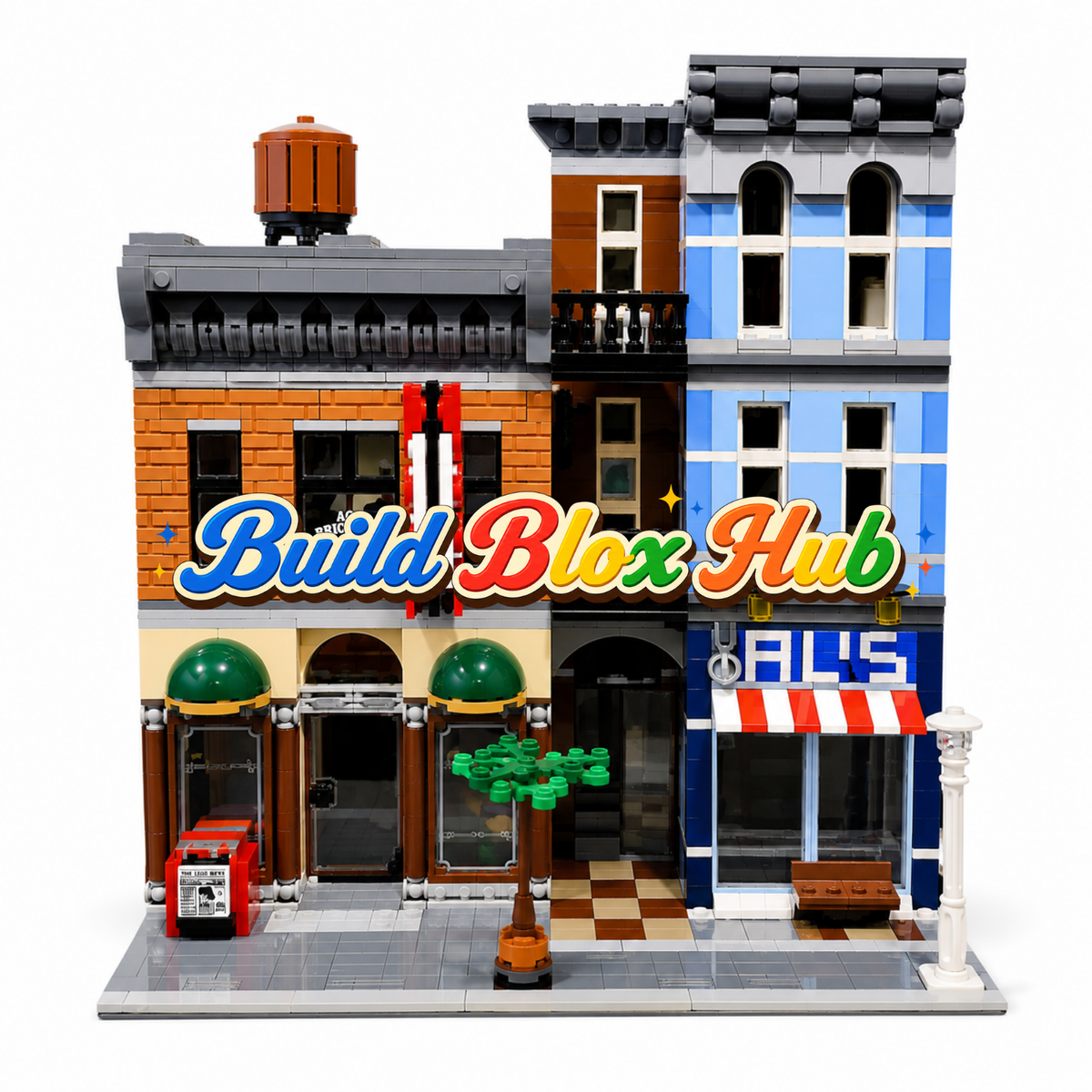BBH Detective's Office Modular Building Blocks 2262pcs