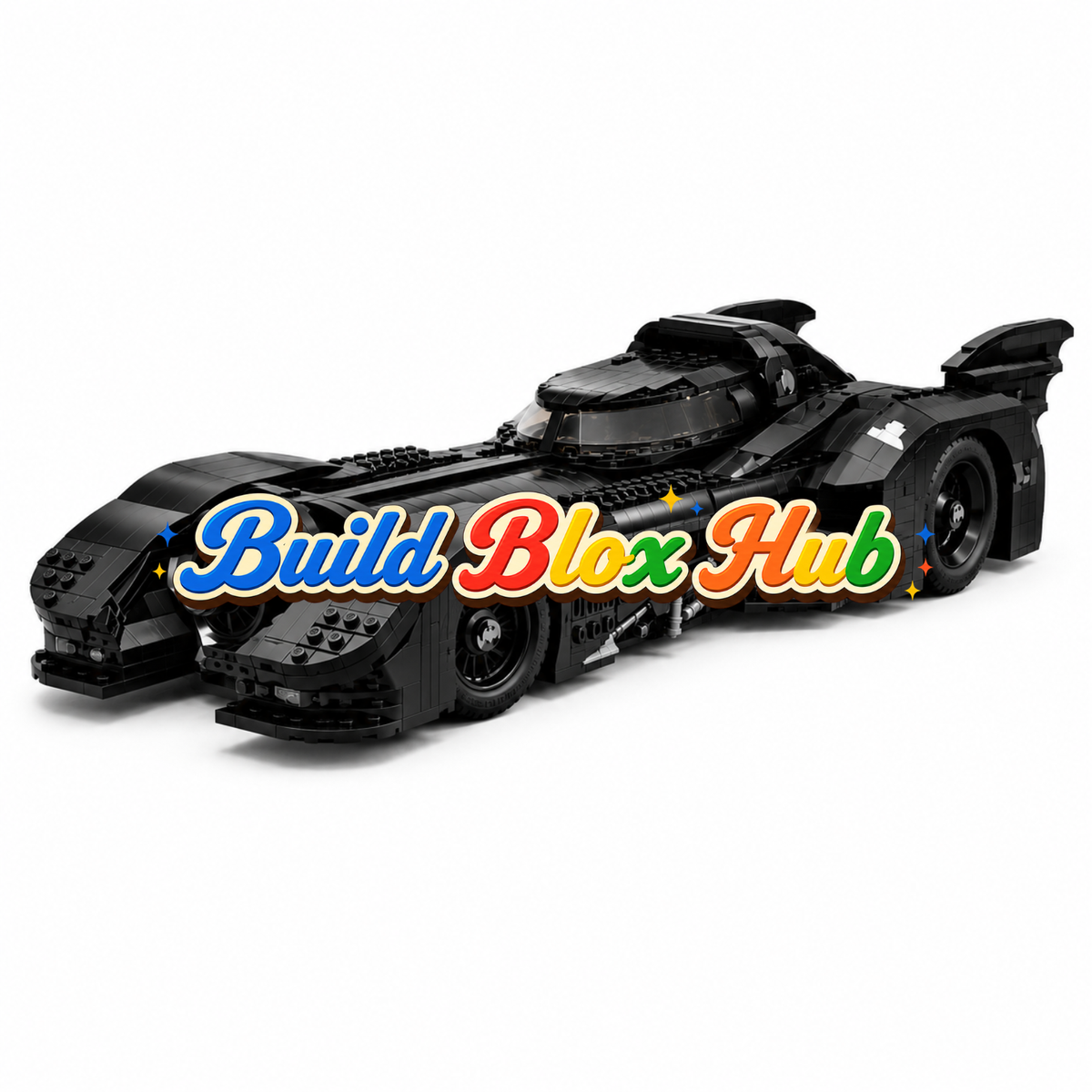 BBH Batman 1989 Batmobile Building Blocks 3308pcs