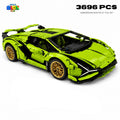 Lamborghini Sian FKP 37 Building Block Set – 3696 Pieces