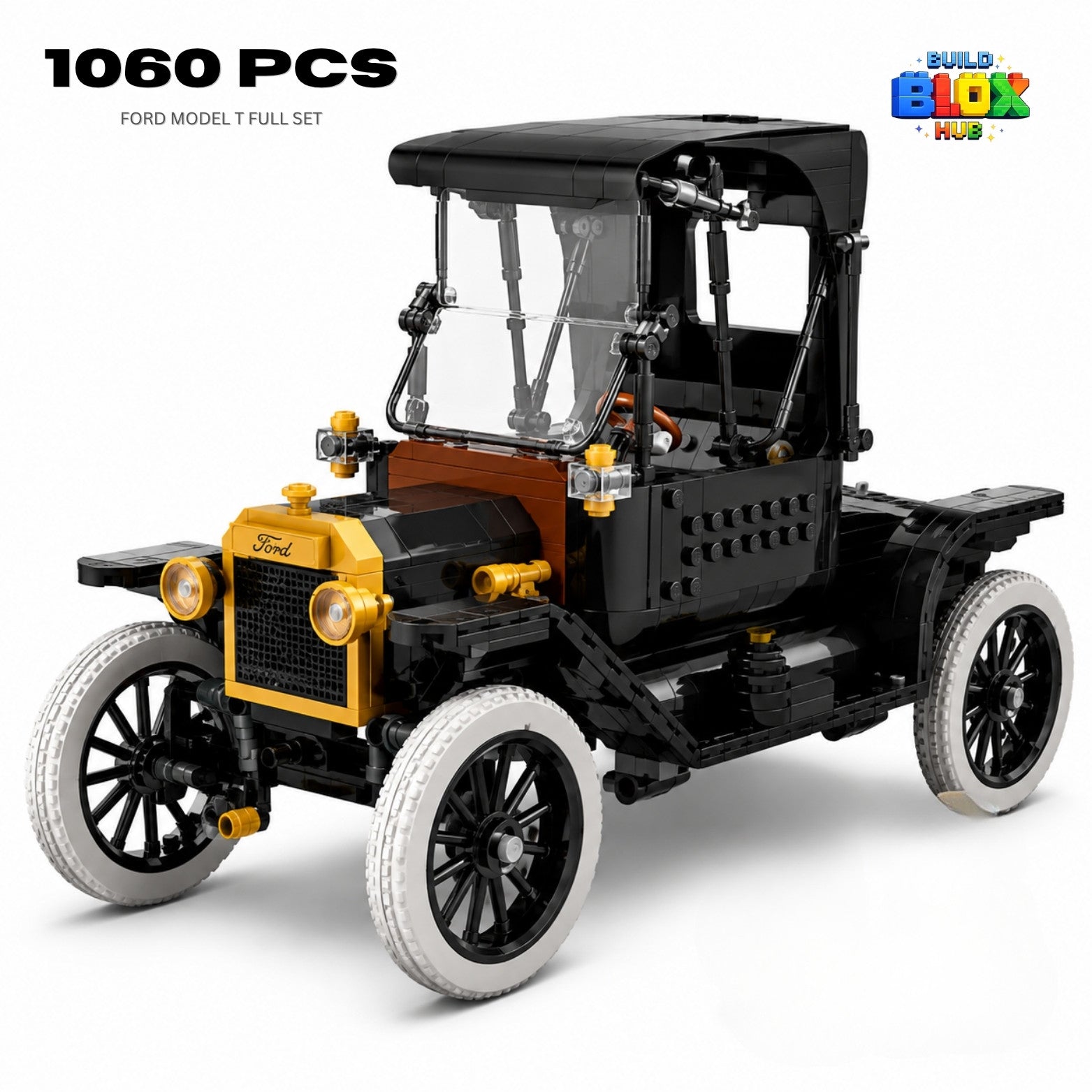 Ford Model T Building Block Set – 1060 Pieces