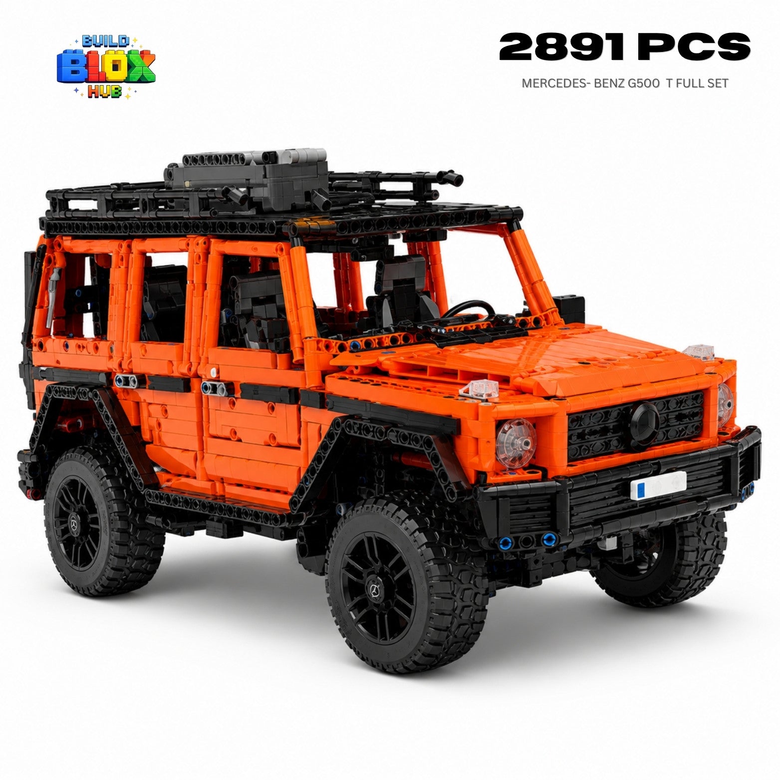 Mercedes-Benz G500 Building Block Set – 2891 Pieces