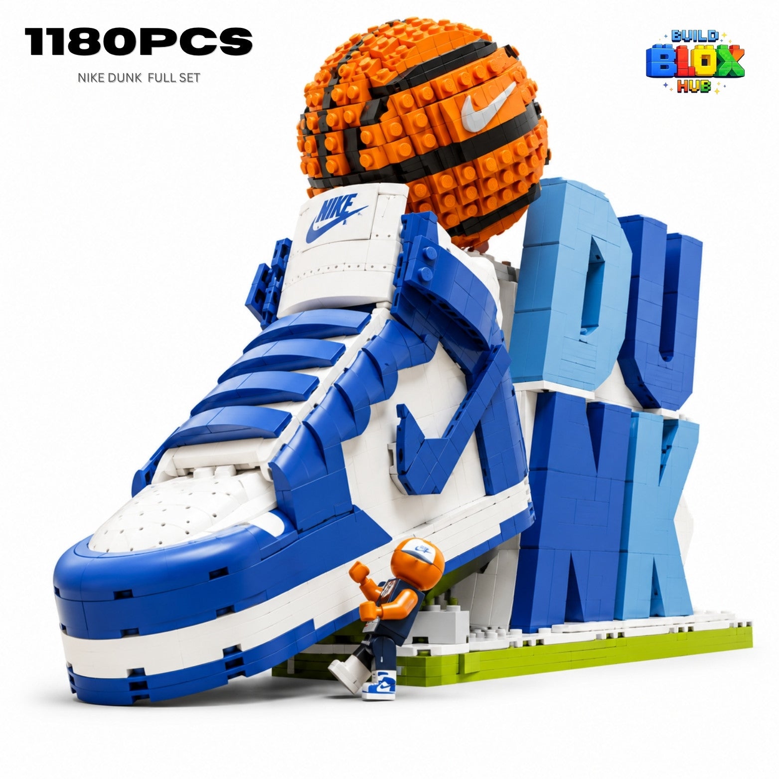 Nike Dunk Building Block Set – 1180 Pieces