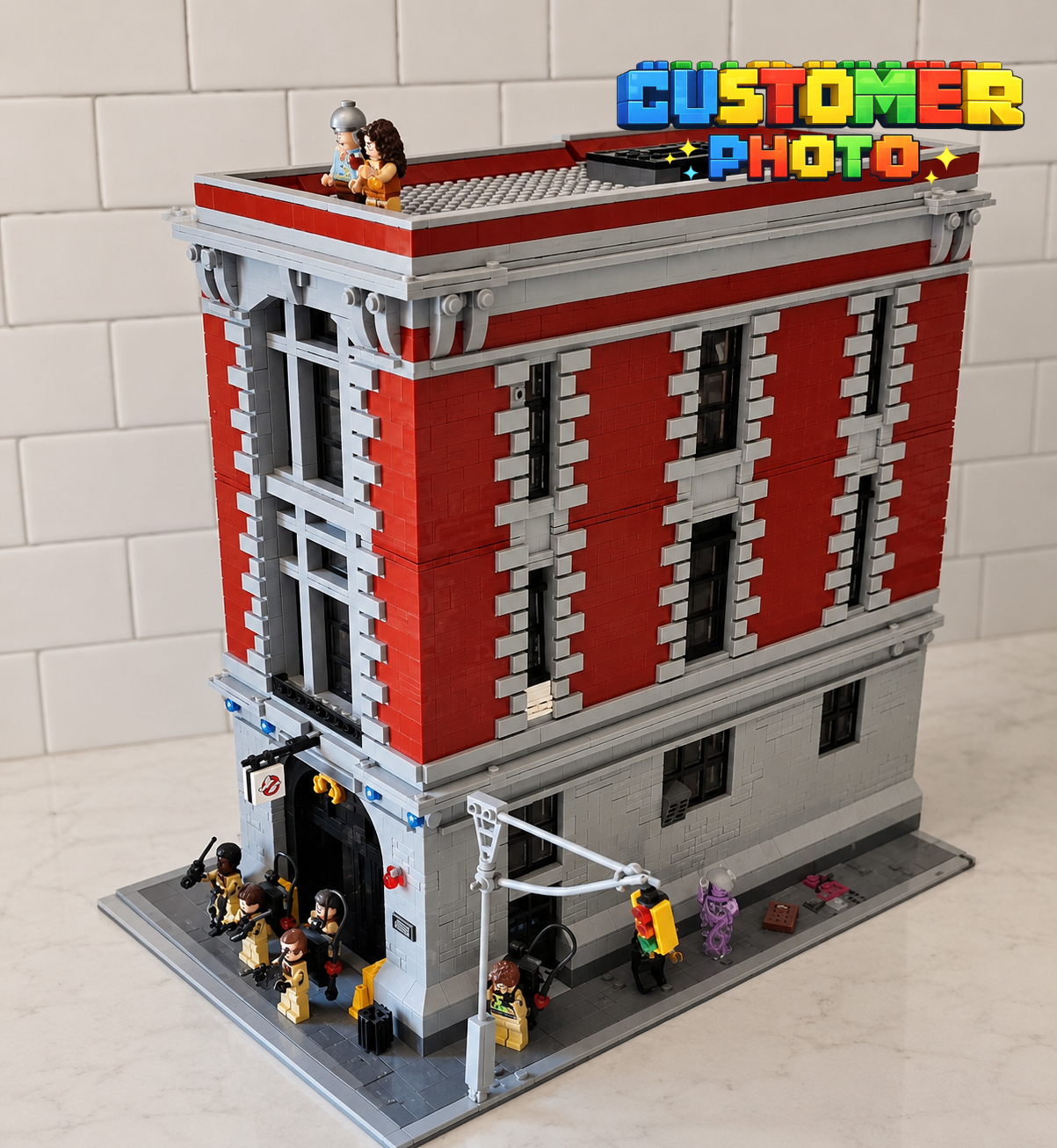 Ghostbusters Firehouse Headquarters Building Block Set – 4634 Pieces