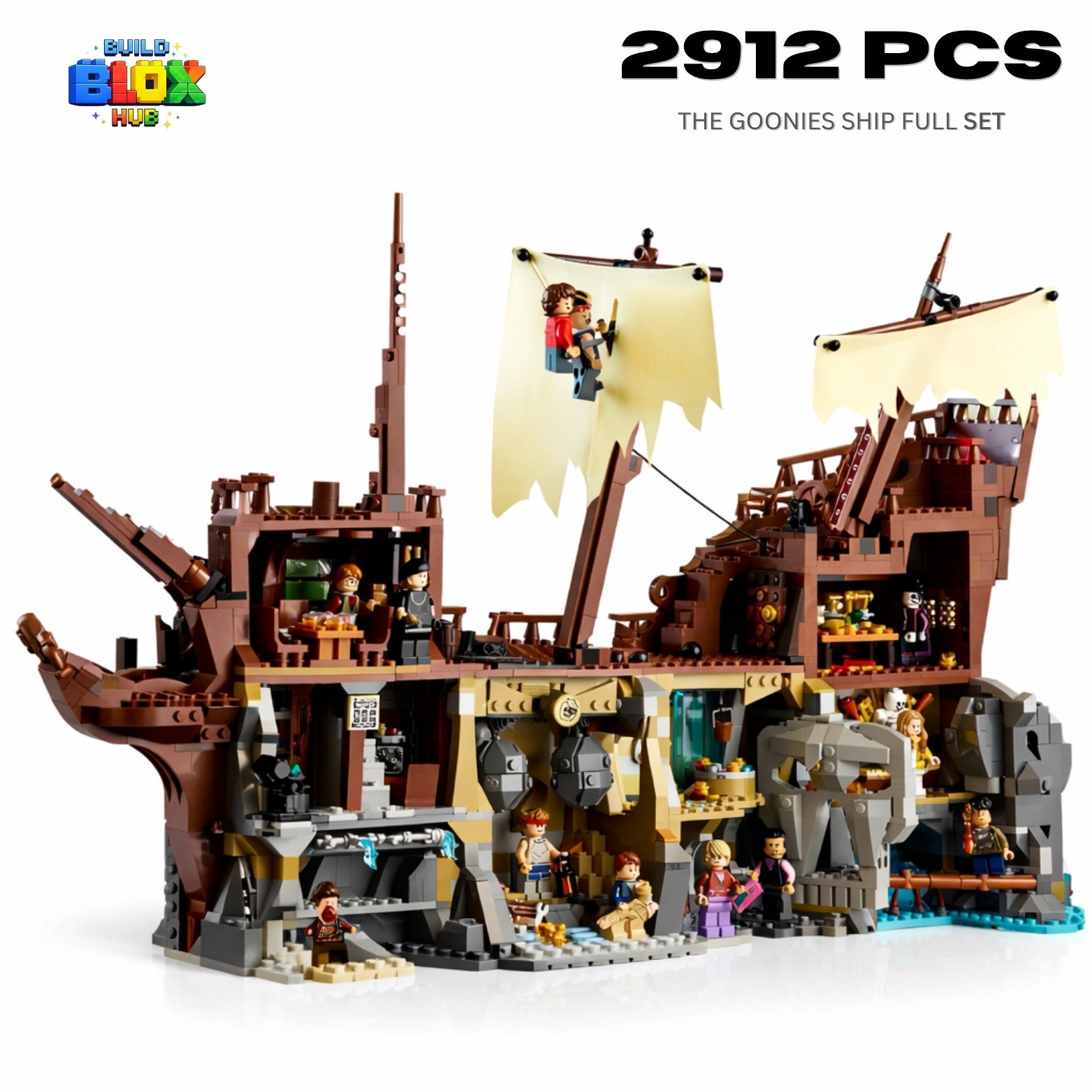 The Goonies Building Block Set – 2912 Pieces