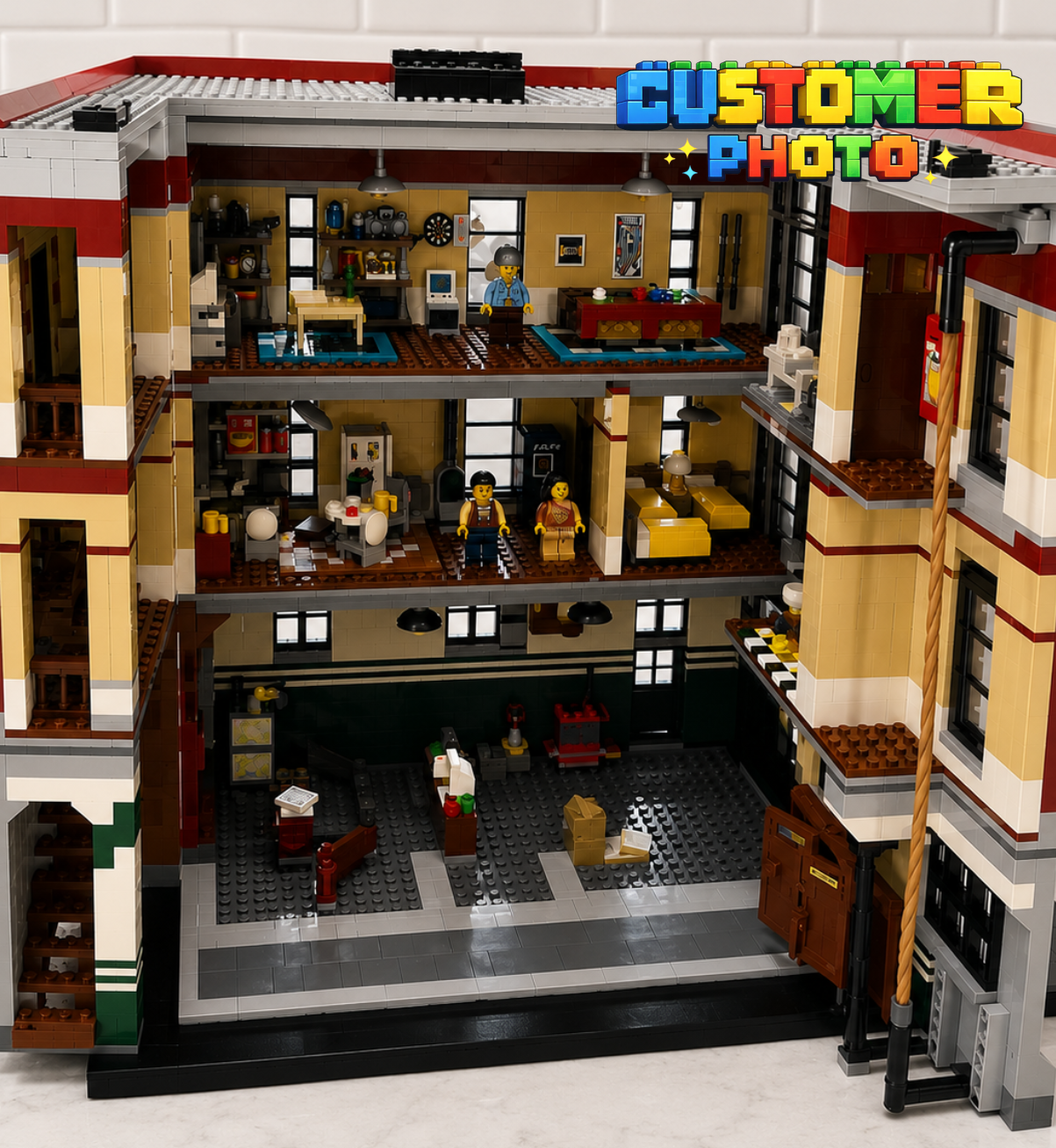 Ghostbusters Firehouse Headquarters Building Block Set – 4634 Pieces