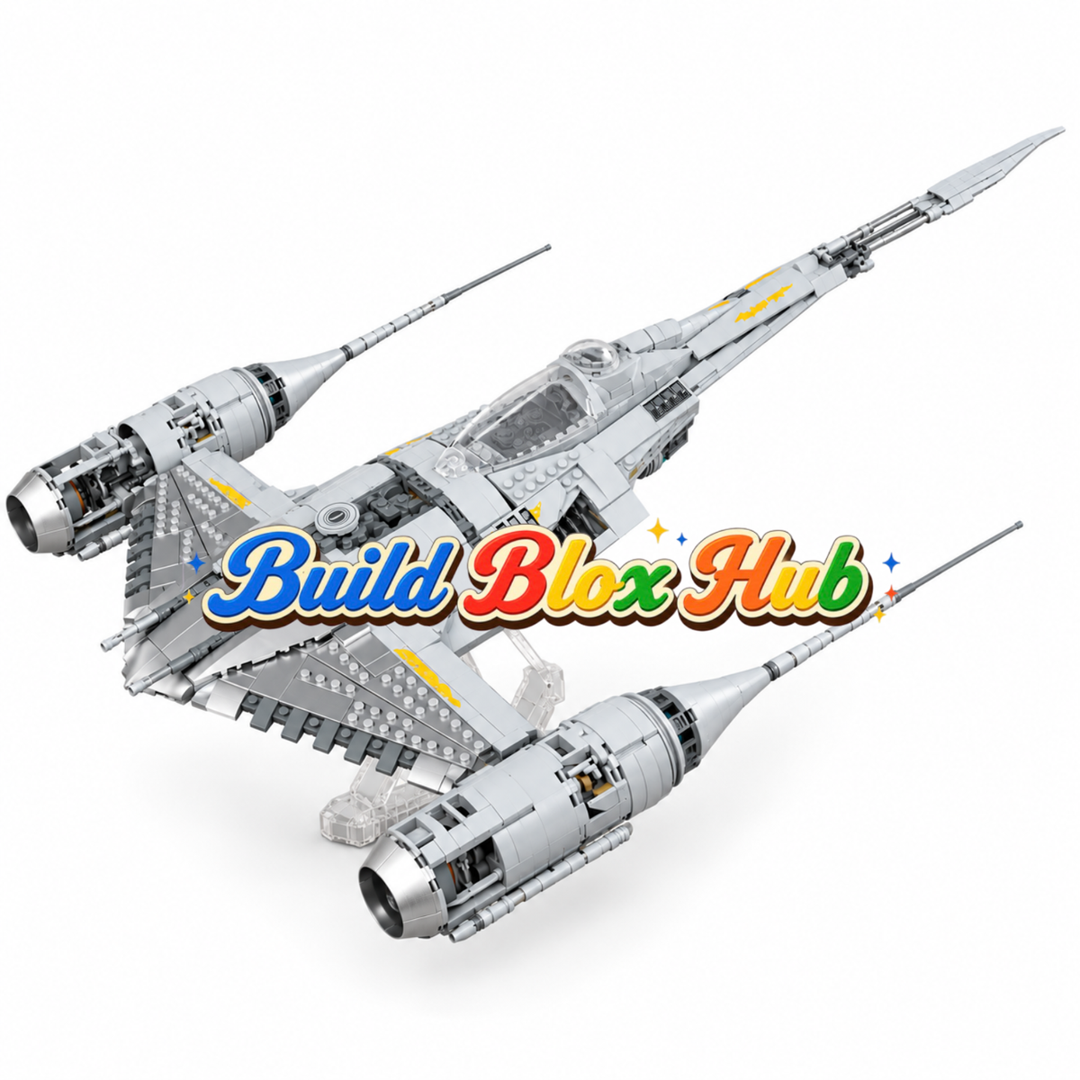 BBH Mandalorian's N-1 Starfighter Building Blocks 1809pcs