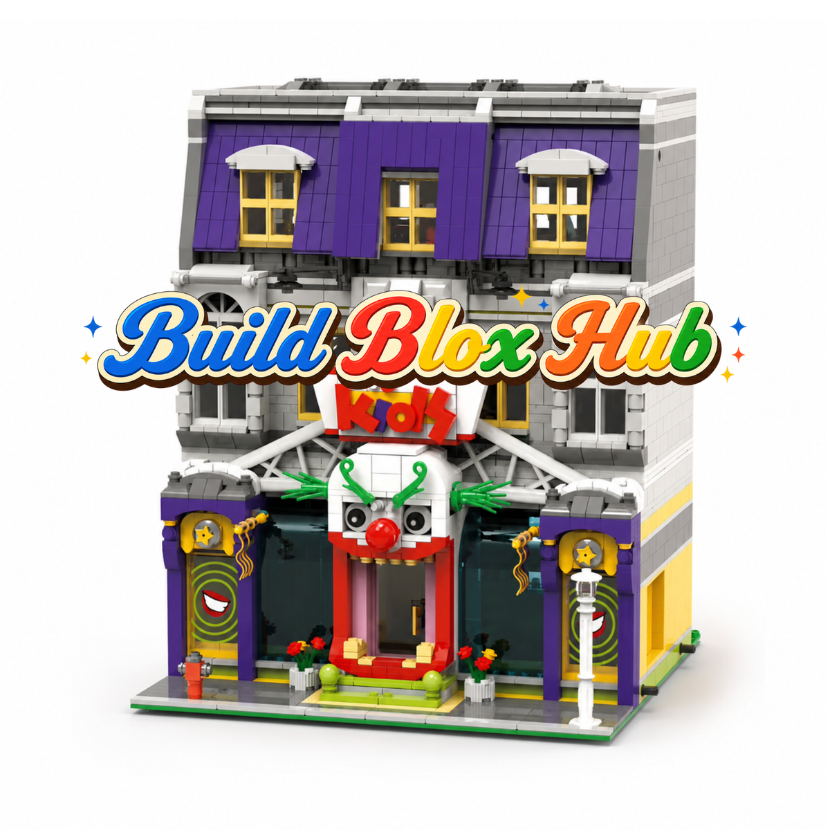 BBH Joker Park Funhouse Building Blocks 3329pcs