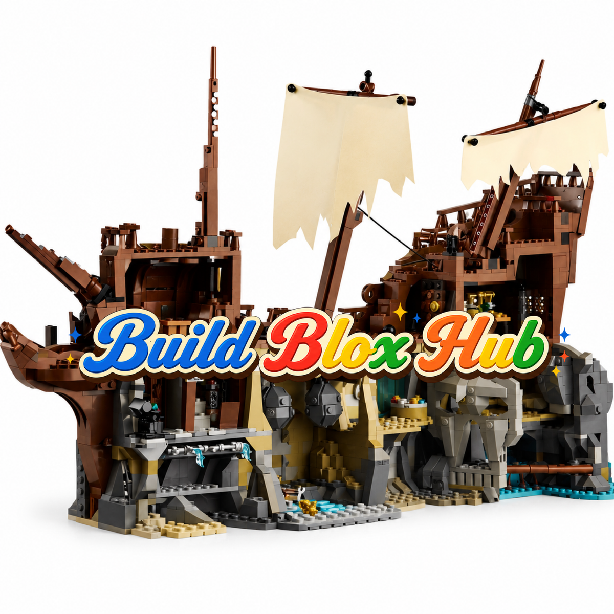 BBH The Goonies Building Blocks 2912pcs
