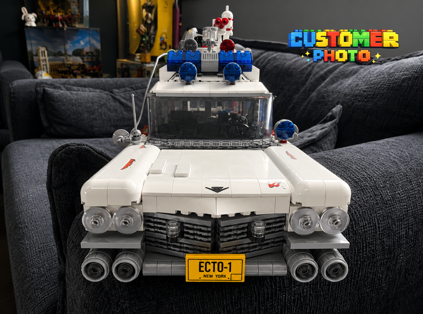 Ghostbusters Ecto-1 Building Block Set – 2352 Pieces