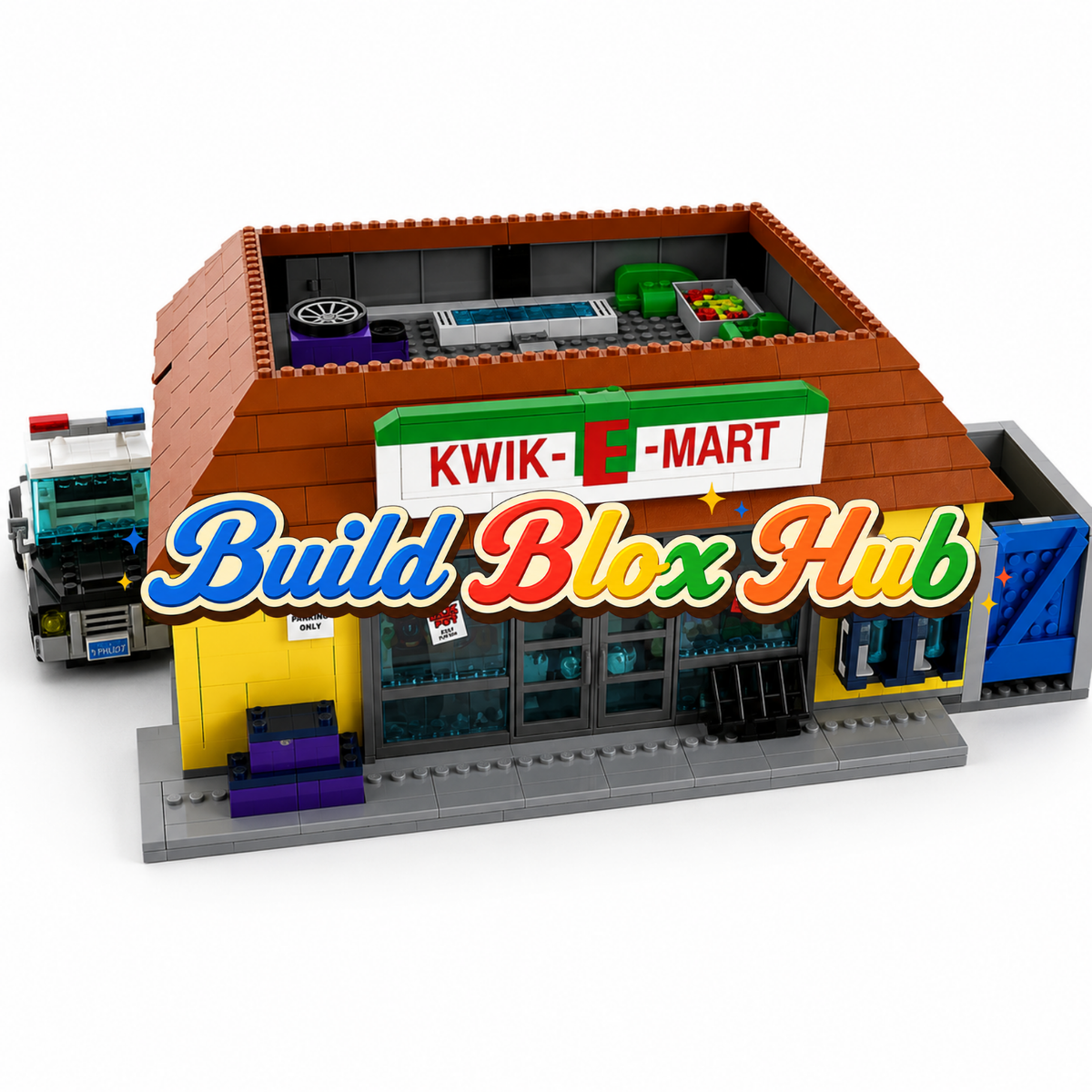 BBH Kwik-E-Mart Building Blocks 2179pcs