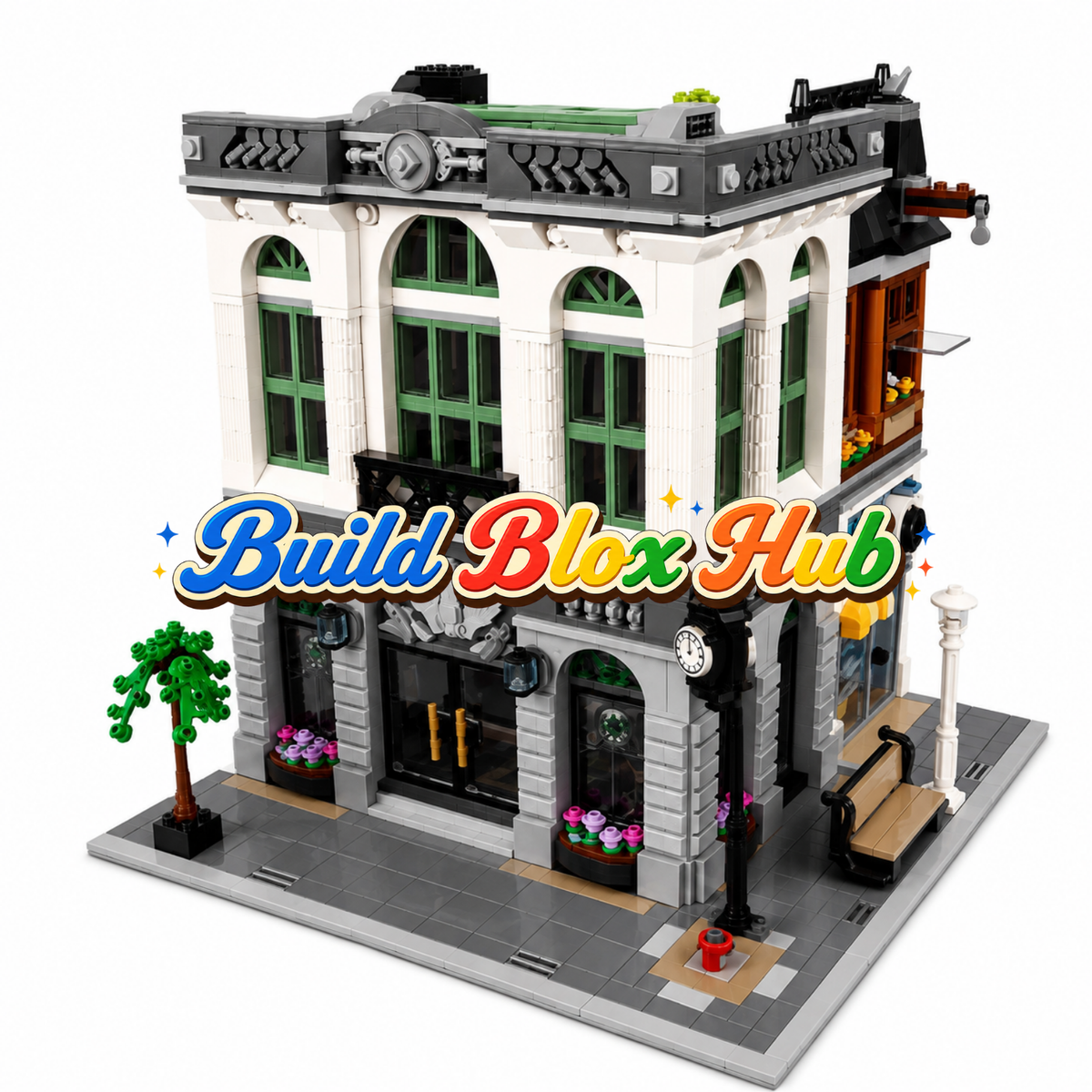 BBH Brick Bank Modular Building Blocks 2382pcs