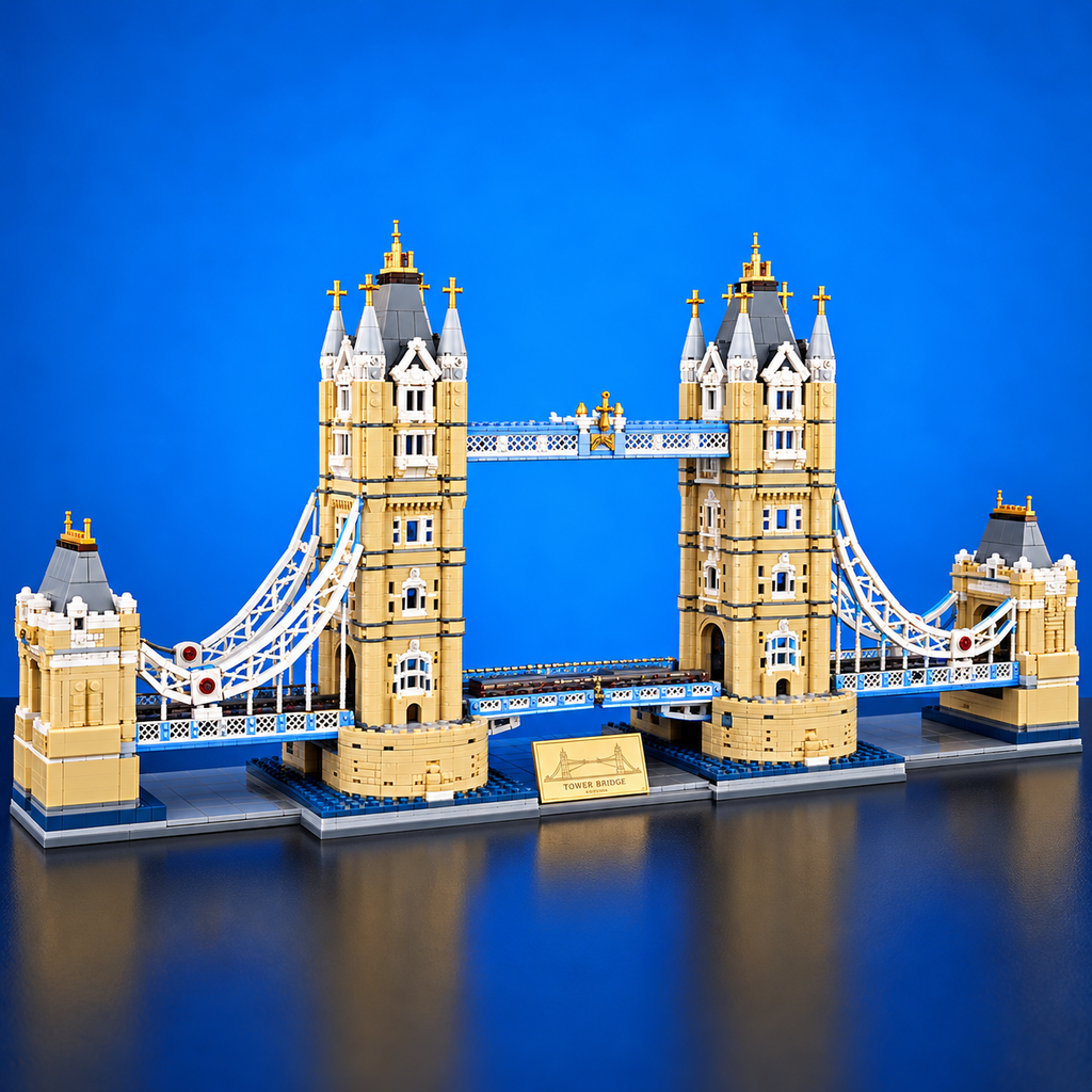 BBH Reobrix Tower Bridge Building Blocks Set – 9782 PCS | RB55018 – product image 2 | Build Blox Hub