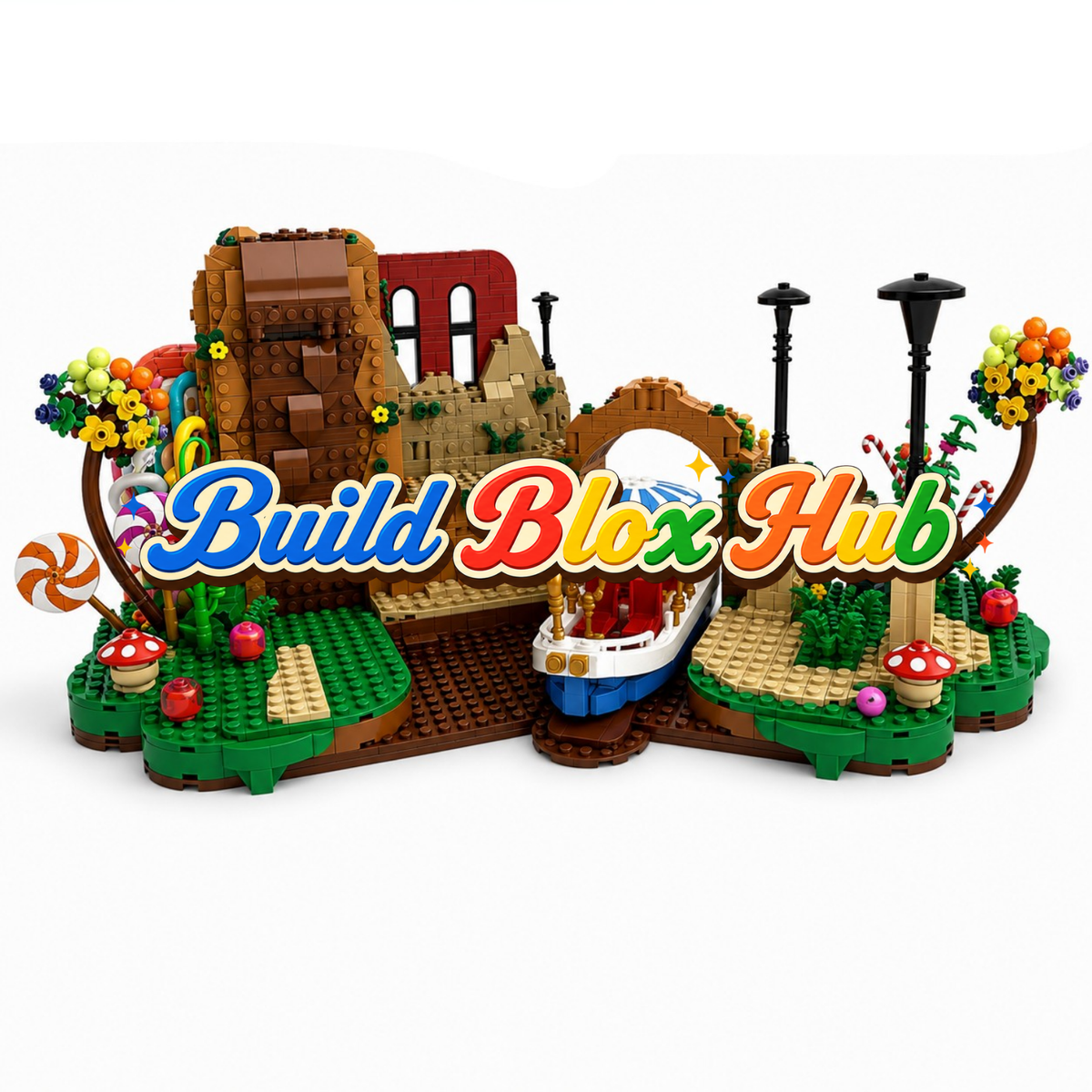 BBH Wonka Chocolate Factory Building Blocks 2025pcs