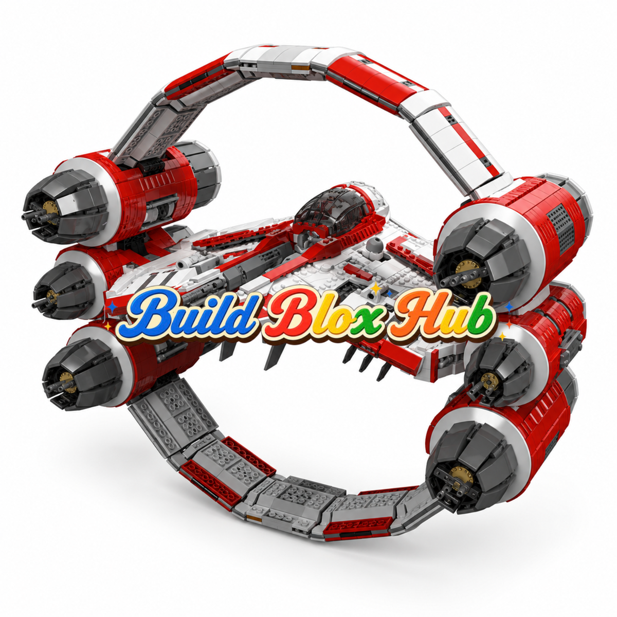 BBH Interstellar Ring Fighter Building Blocks 6003pcs MK21047