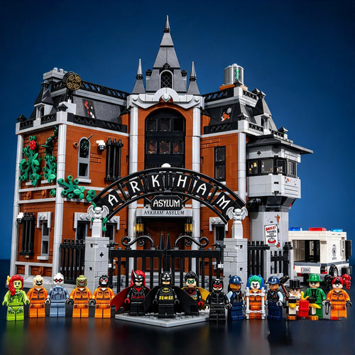 BBH Arkham Asylum Building Blocks 2953pcs – product image 2 | Build Blox Hub