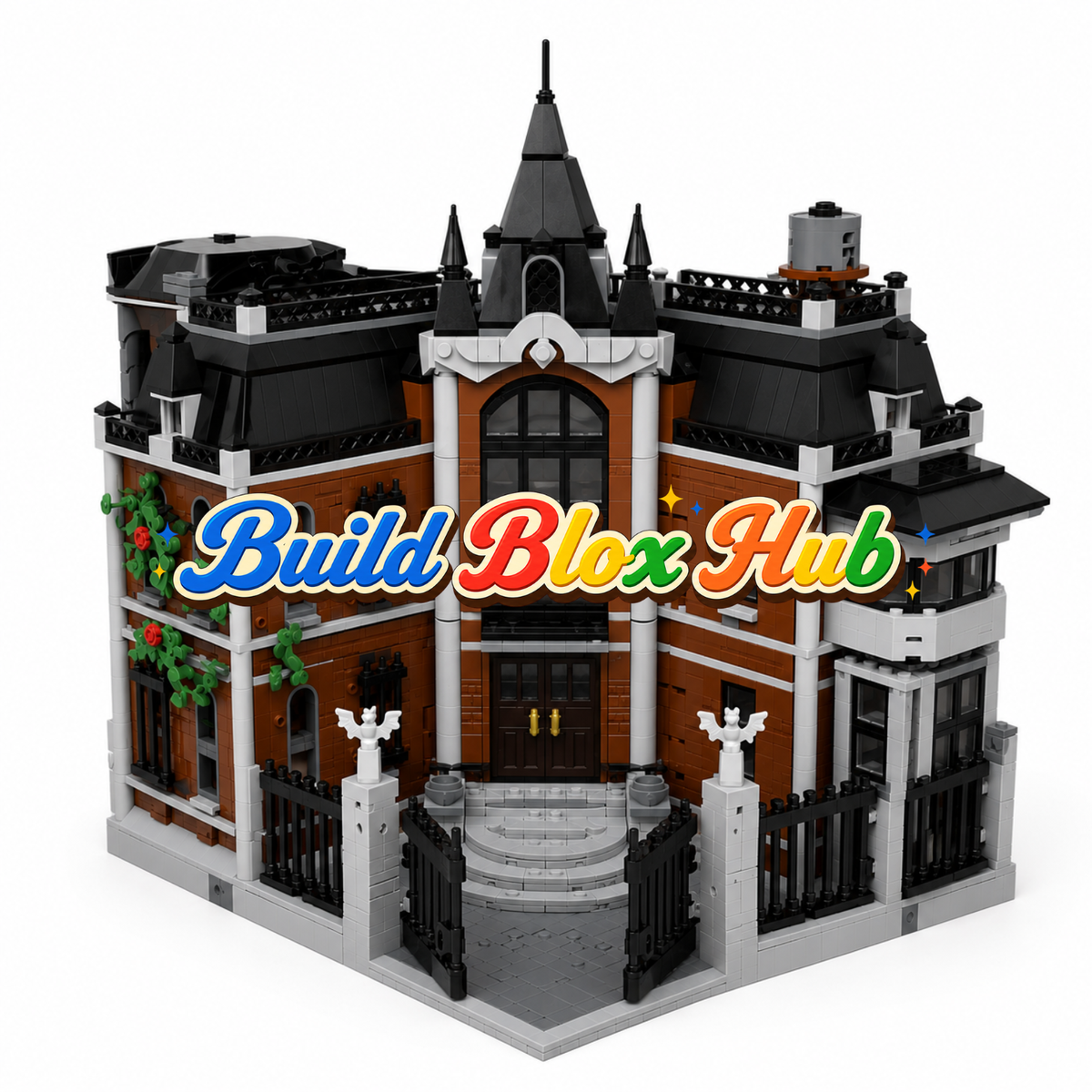 BBH Arkham Asylum Building Blocks 2953pcs