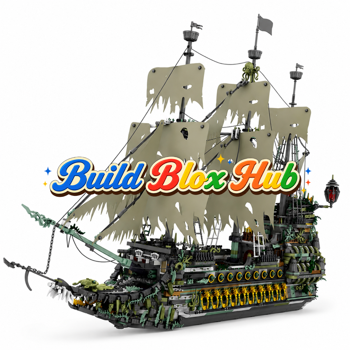 BBH Flying Dutchman Building Blocks 5865pcs