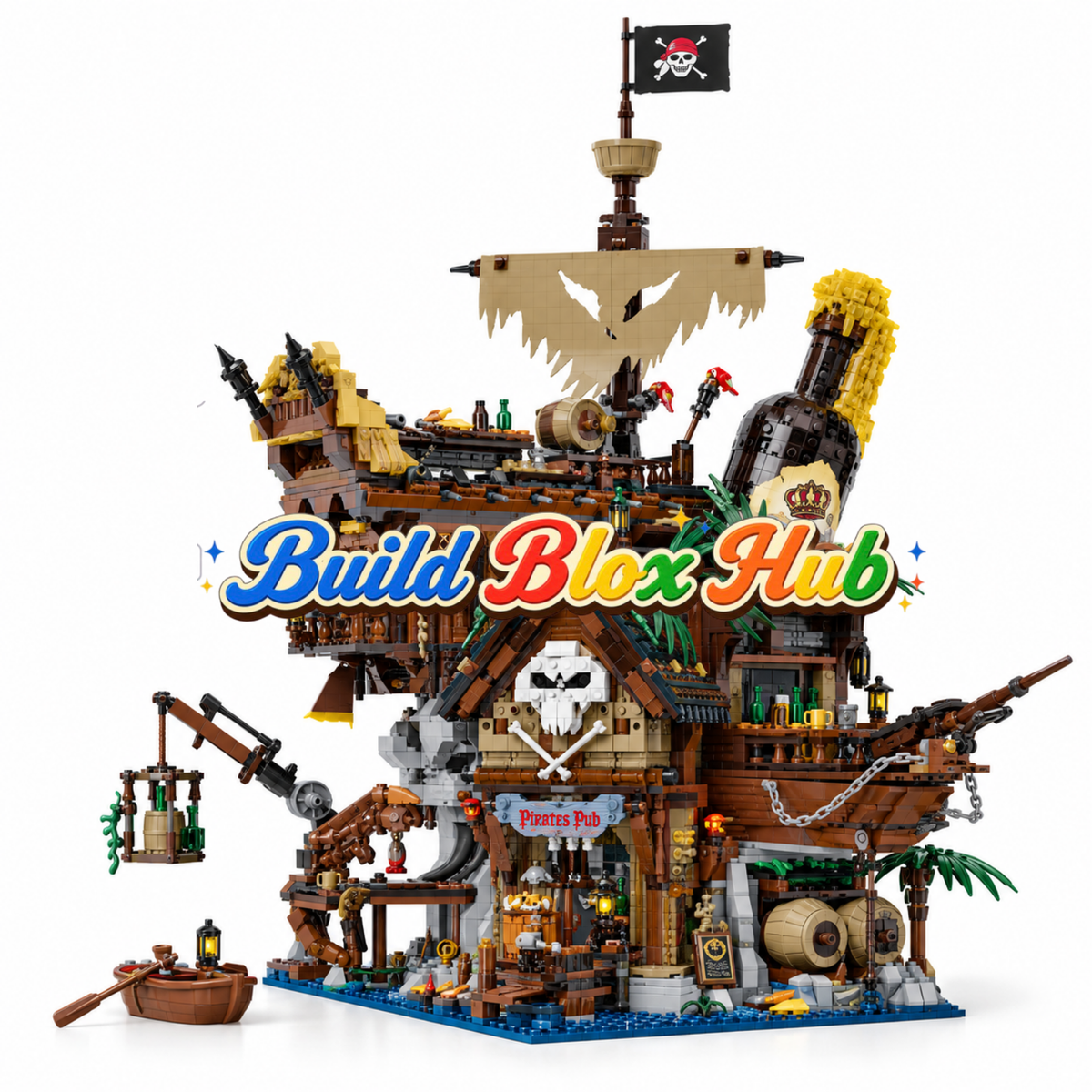 BBH The Pirates Pub Building Blocks PT85022