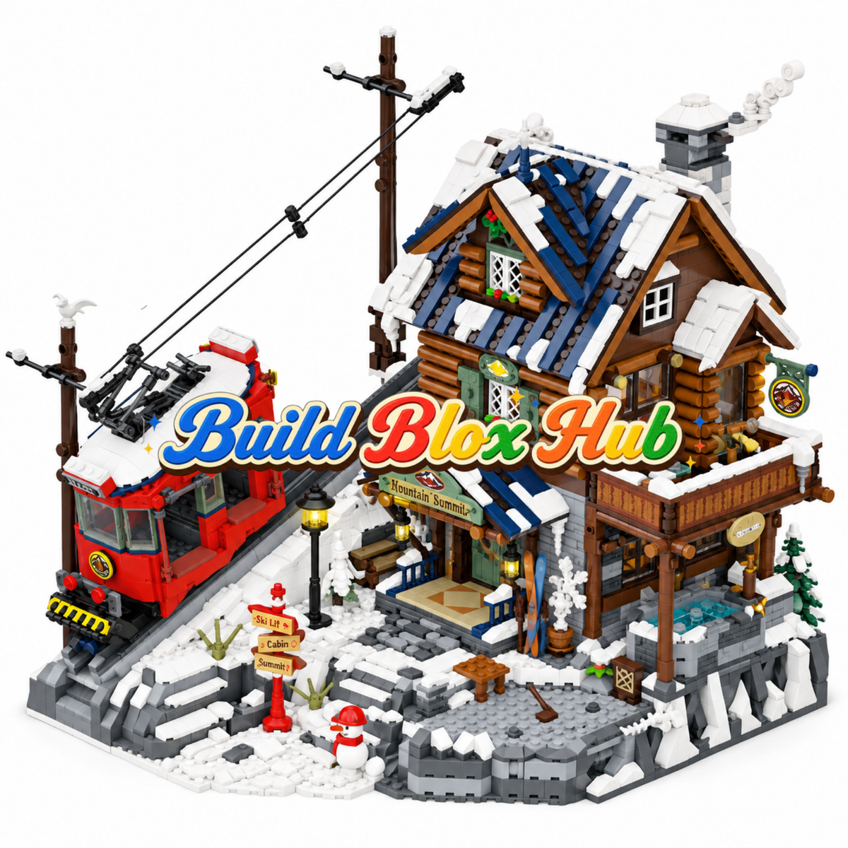 BBH Summit Cabin Building Blocks PT85033