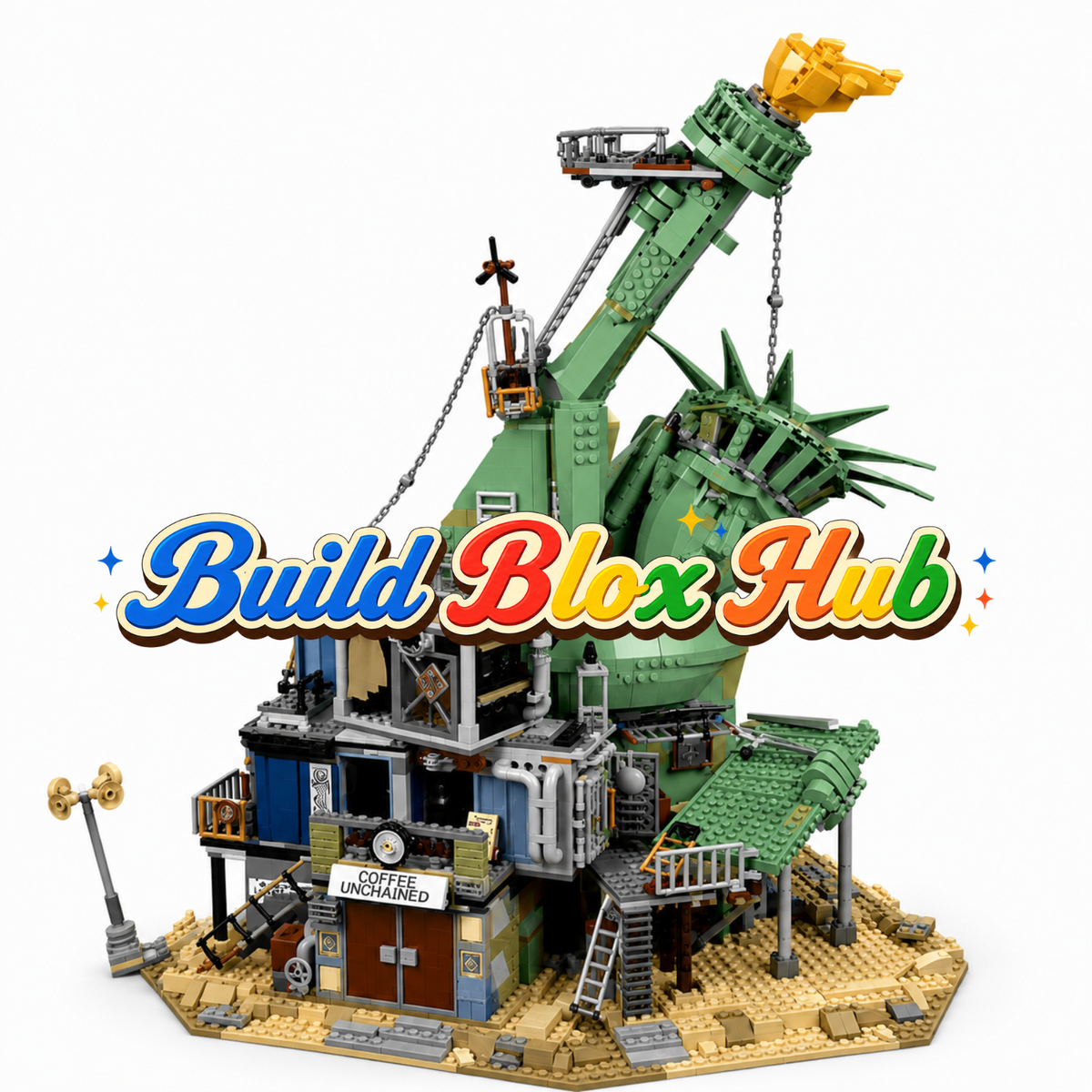 BBH Welcome to Apocalypseburg Building Blocks 3178pcs