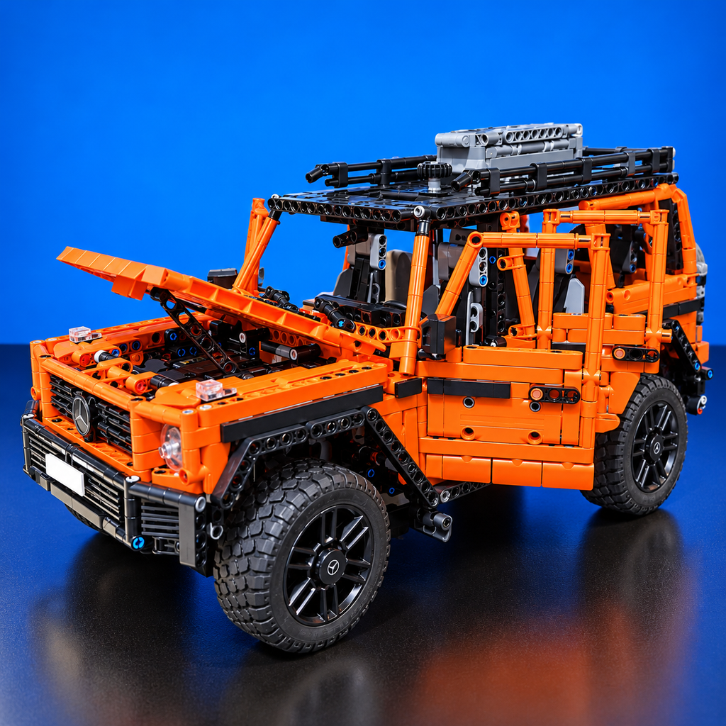 BBH Mercedes-Benz G500 Building Blocks Set – 2891 PCS – product image 2 | Build Blox Hub